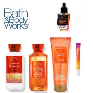 NEW Bath & Body Works Sunshine Mimosa Gift Set + Free Gifts!
